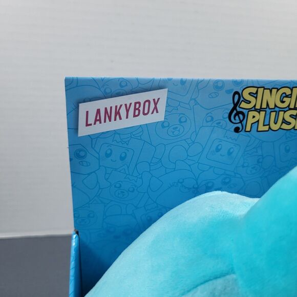 LankyBox Thicc Shark 11" Singing Plush The Chicken Wing Song NEW in Box - Picture 3 of 9